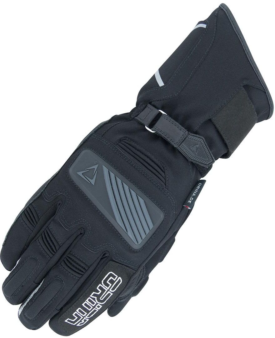 Orina Blizzard Waterproof Motorcycle Gloves  - Black