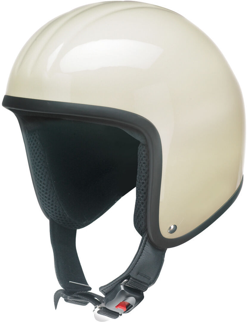 Redbike Rb-671 Jet Helmet  - White Beige