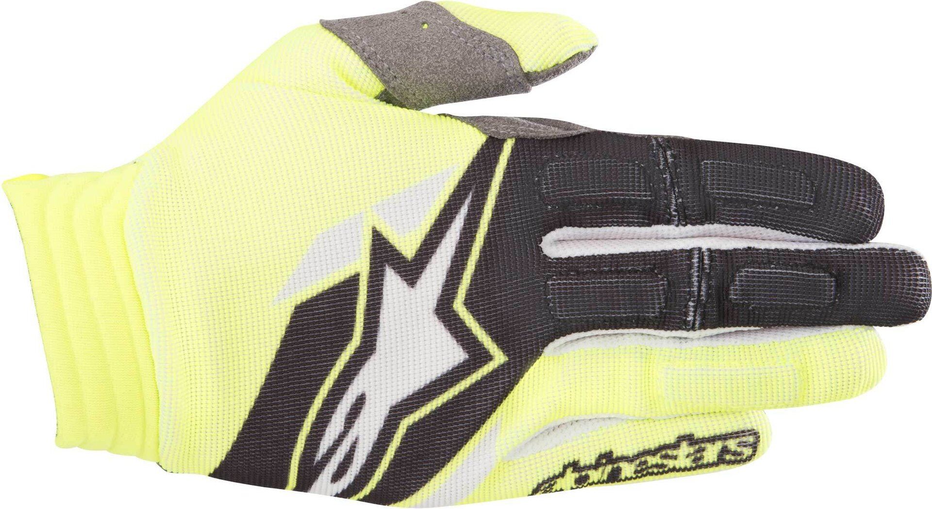 Alpinestars Aviator Gloves 2018  - Black Yellow