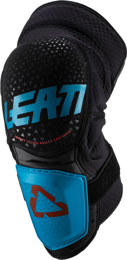 Leatt 3df Hybrid Motocross Knee Protectors  - Blue