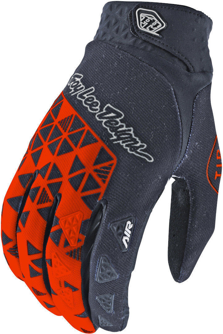 Lee Troy Lee Designs Air Wedge Motocross Gloves  - Grey Orange
