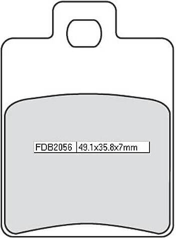 Ferodo Brake Lining Fdb 2056 Ag