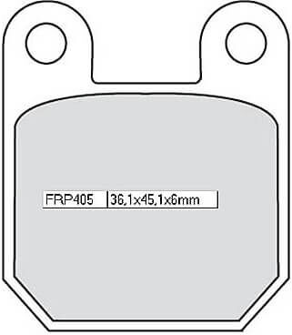 Ferodo Brake Pad Frp 405 Ef