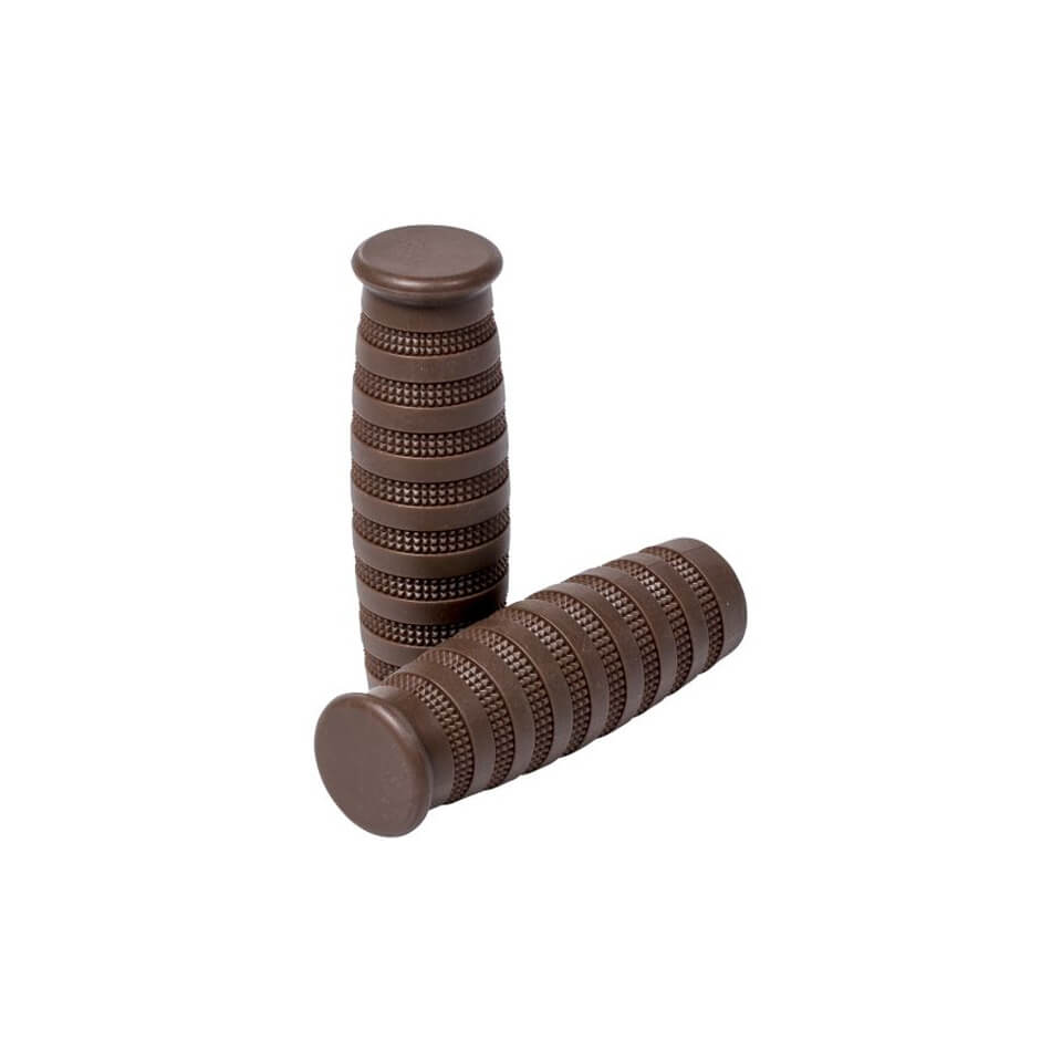 Highway Hawk Handlebar Grip Street, Brown, Ø 25 Mm (1 Inch)  - Brown