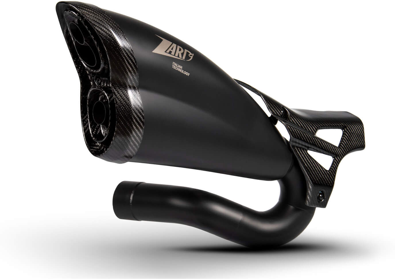 Zard Zard-Triumph Rocket Iii My. 2020-2021 Slip On 3-1, Racing, Black  - Black