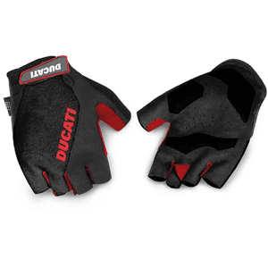 DUCATI GUANTINI  GEL-PADDED GLOVES BLACK