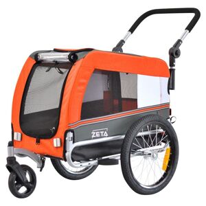 PapilioShop ZETA SMALL interno 40x60cm - Carrello Bicicletta per Cani (ZET07S)