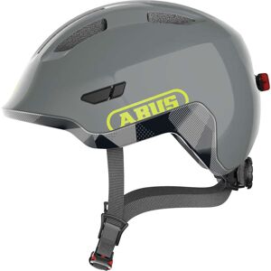 Casco Bici Abus Bambino SMILEY 3.0 ACE LED Shiny Grey taglia M