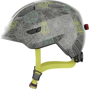 Casco Bici Abus Bambino SMILEY 3.0 LED Grey Space taglia S