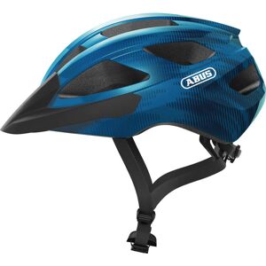 Casco Bici Abus Strada All Round Macator Blu Cromo taglia S