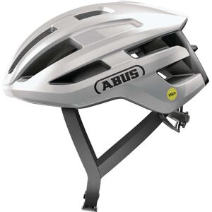 Casco Bici Abus Strada POWERDOME MIPS Gleam Silver taglia M