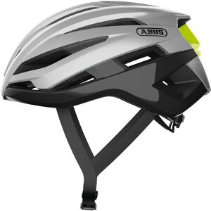 Casco Bici Abus Strada STORMCHASER Gleam silver taglia M