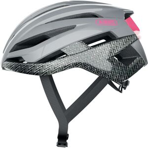 Casco Bici Abus Strada STORMCHASER Zigzag Grey taglia L