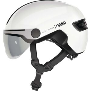 Casco Bici Abus Urban HUD-Y ACE Shiny White taglia L