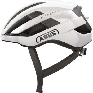 Casco Bici Abus WINGBACK Shiny Bianco taglia L