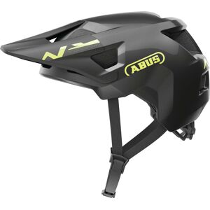 Casco Bici Bambino Mtb Abus YOUDROOP Shiny Nero taglia S