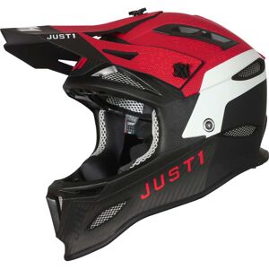 Casco Bici Integrale MTB Just1 JDH + Mips Dual Rosso Bianco taglia XL