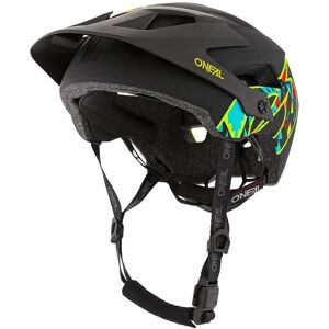 Casco Bici Oneal Mtb eBike Defender Muerta Nero taglia XS/S/M