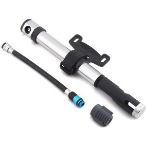 Crankbrothers Klic HV + CO2 - mini pompa con adattatore CO2 Grey