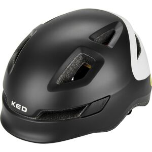 KED Pop - casco bici - bambino Black/White M (52-56 cm)