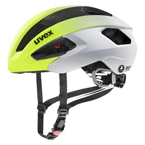 Uvex Rise CC Tocsen - casco bici da corsa Yellow/Grey 56-60 cm