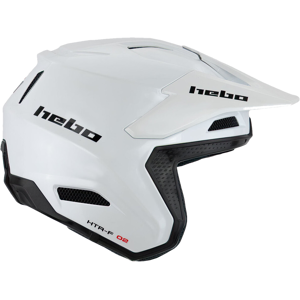 Hebo Casco Trial  Zone Pro Bianco Monocolore