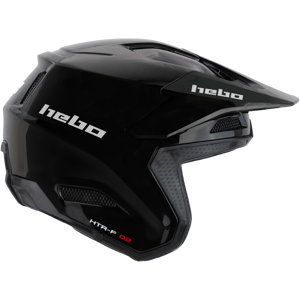 Hebo Casco Trial  Zone Pro Nero Monocolore