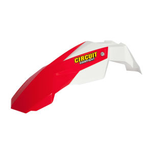 Circuit Parafango Anteriore  Stealth Rosso Fluo-Bianco Bianco-Rosso Fluo