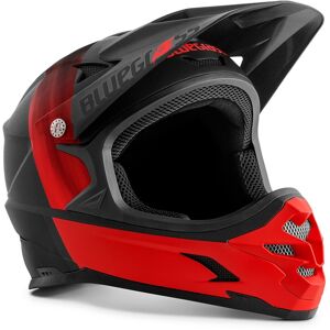 Casco Bluegrass Intox nero rosso opaco 3HG009 NR