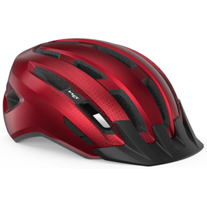 Casco MET Downtown mips rosso lucido 3HM137 RO1