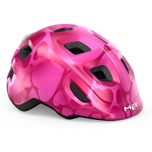 Casco MET Hooray mips rosa cuori lucido 3HM145 PH1