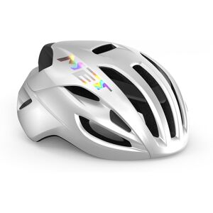 Casco MET Rivale mips bianco olografico lucido 3HM132 BI1