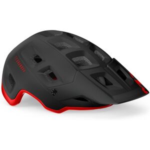 Casco MET Terranova nero rosso opaco lucido 3HM121 NR1