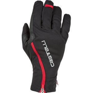 Castelli Guanti Ciclismo Spettacolo Ros Nero Rosso L