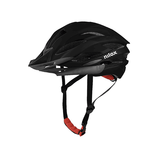 nilox casco bicicletta  helmet adult black light