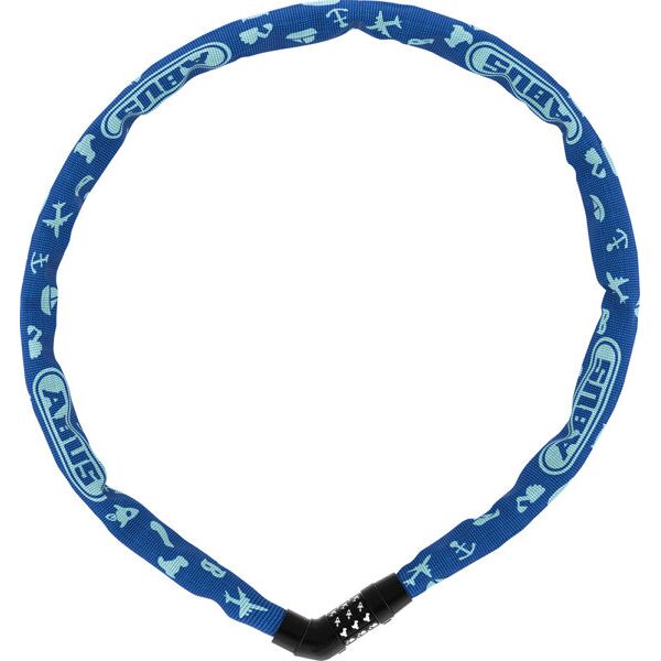 abus steel-o-chain 4804c/75 - lucchetto per bici - bambino blue