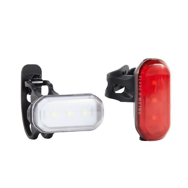 bontrager ion 50 r - flare r metro - set di luci red/white