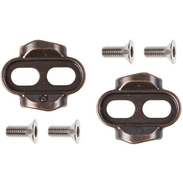 crankbrothers easy release 0° float cleat kit - tacchette mtb black