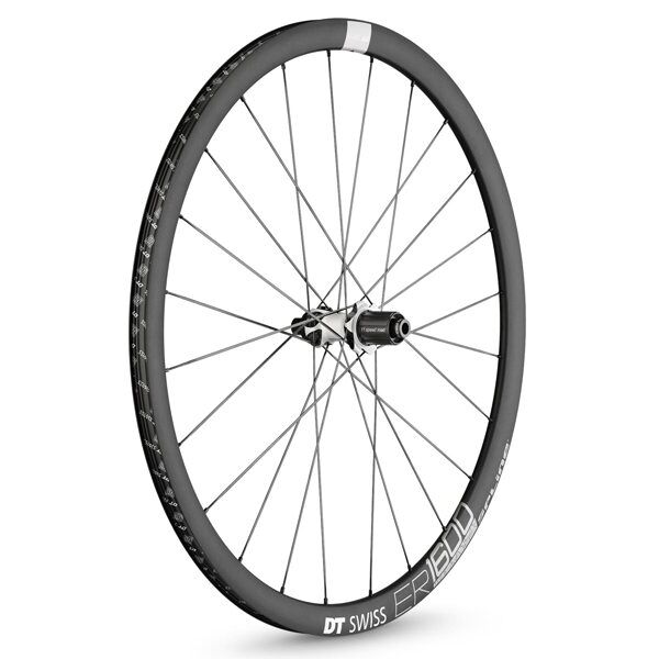 dt swiss er 1600 spline disc - ruota completa posteriore black