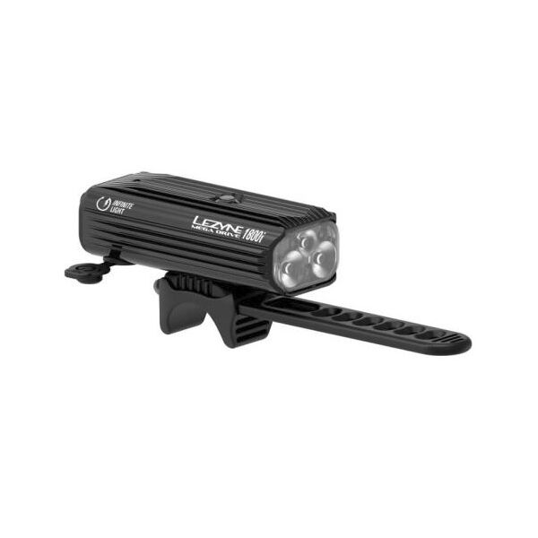 lezyne mega drive 1800i - luce anteriore black