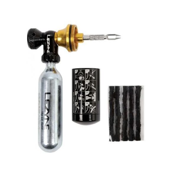 lezyne tubeless co2 blaster - kit riparazione tubeless black