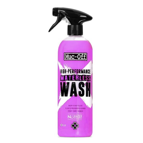 muc-off high performance waterless wash - pulitore per telai pink