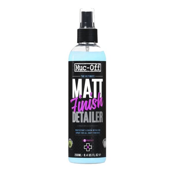 muc-off matt finish detailer - manutenzione bici light blue