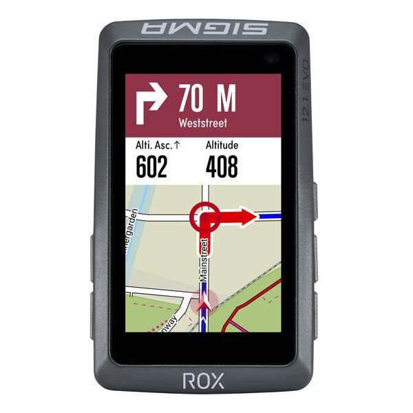 sigma rox 12.1 evo - ciclocomputer gps grey