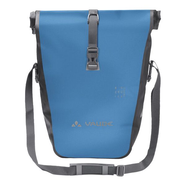 vaude aqua back - borsa bici posteriore (paio) light blue