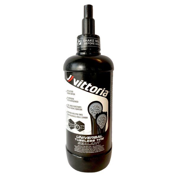 vittoria universal tubeless tire sealant - kit riparazione gomme bici black