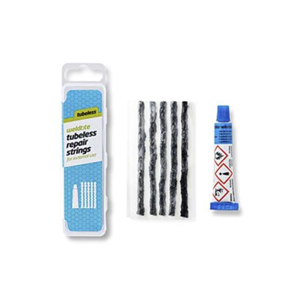 zeg weldtite klein - kit riparazione gomme bici tubeless blue