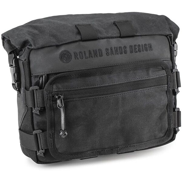 kriega roland sands design x roam borsa manubrio nero unica taglia