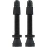 Var 2 Alloy Presta Valves Nero  mm