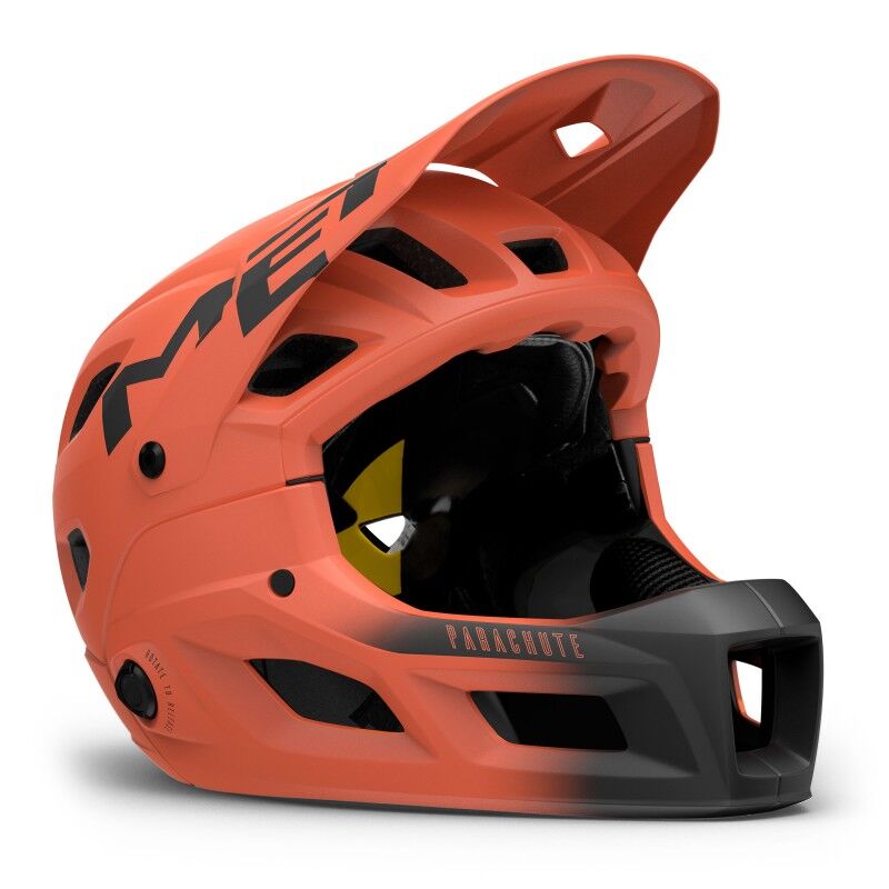 MET Casco integrale con mentoniera magnetica removibile  Parachute MCR Mips 2024